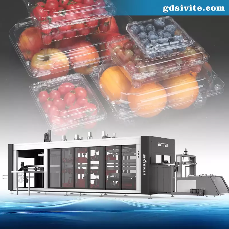 Produktion af frugtemballagekasser: Hvorfor de fire-Station Thermoforming Machine er det øverste valg