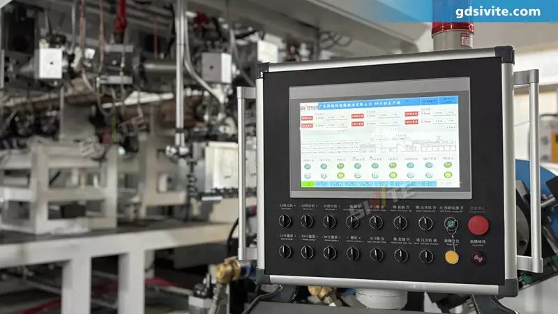 PP-multi-layer-co-extrusion-sheet-extrusion-line