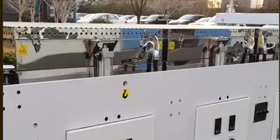Plastic sheet extrusion multi-stage oven