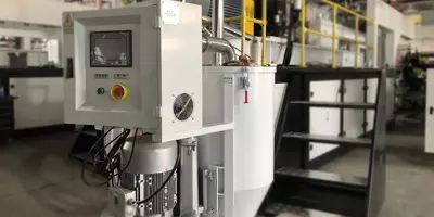 PP sheet extrusion vacuum feeding components