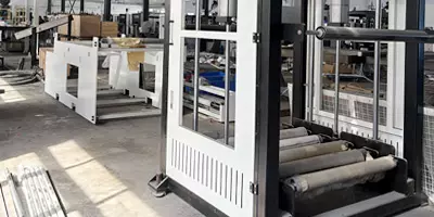 PP sheet extrusion storage rack assembly