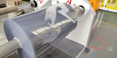 PP sheet extrusion winder assembly