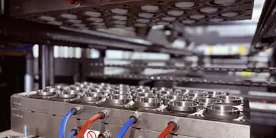 Plastic cup making machine mold